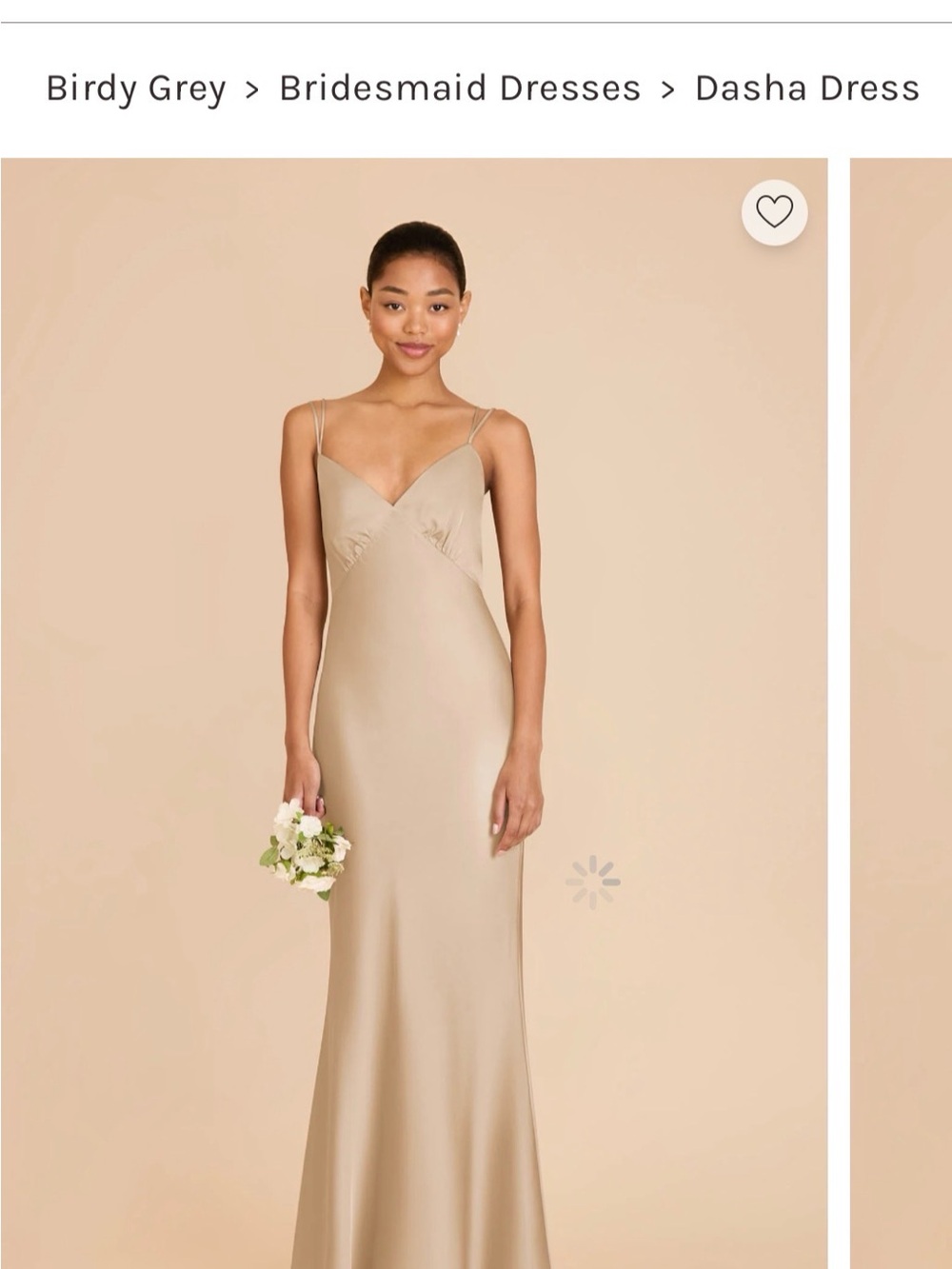 Birdy Grey Dasha Matte Satin Dress